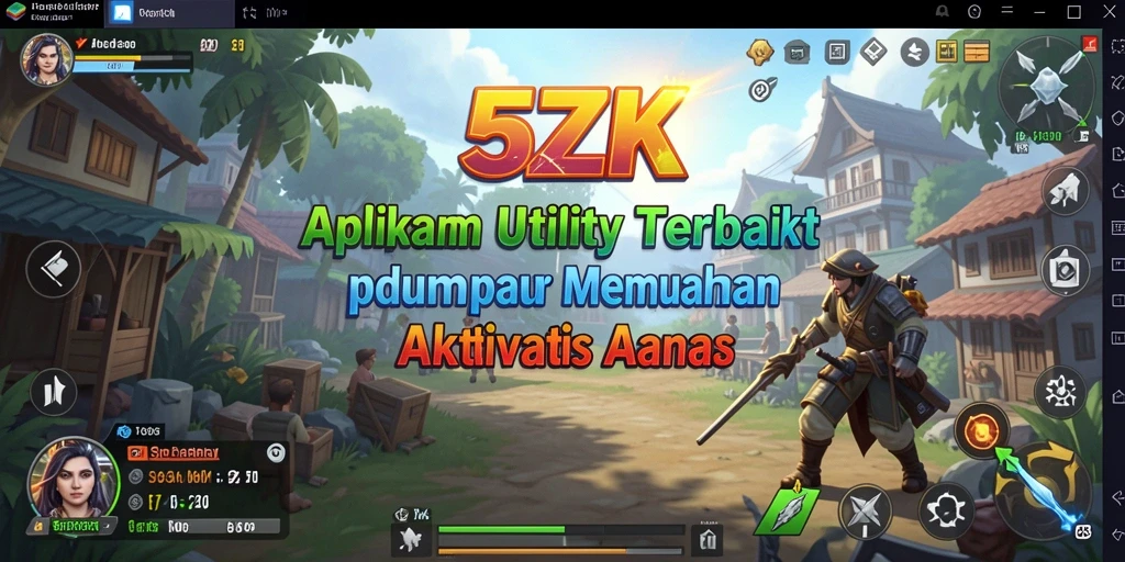 Screenshot dari antarmuka 5ZK yang intuitif dan fungsional.