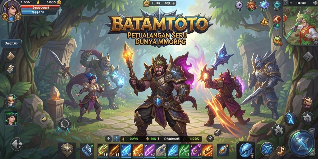 Tampilan gameplay seru dan interaktif di BATAMTOTO