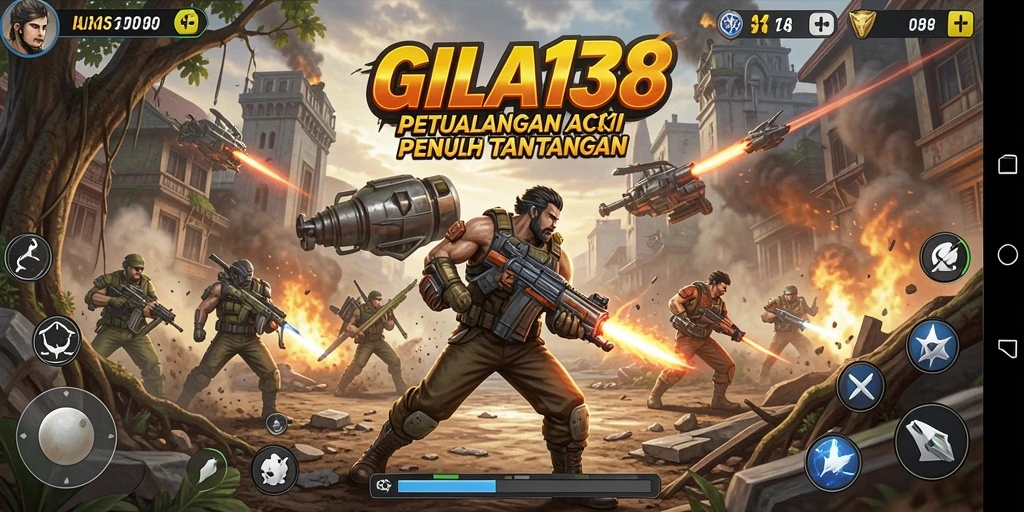 Screenshot GILA138 menampilkan aksi pertarungan yang mendebarkan.