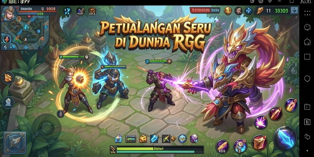 Tampilan gameplay menakjubkan dalam IBET899 yang mengundang petualangan.