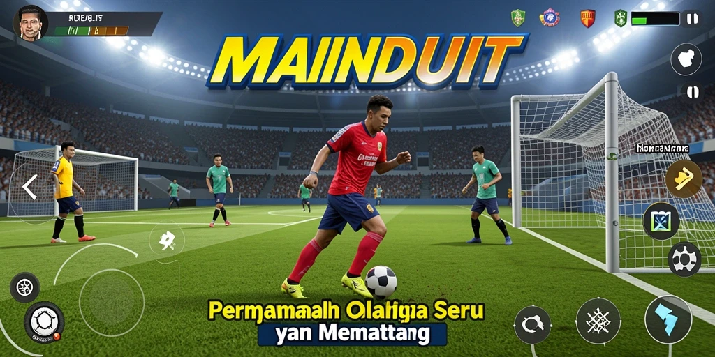 Screenshot gameplay yang menunjukkan aksi seru di MAINDUIT.