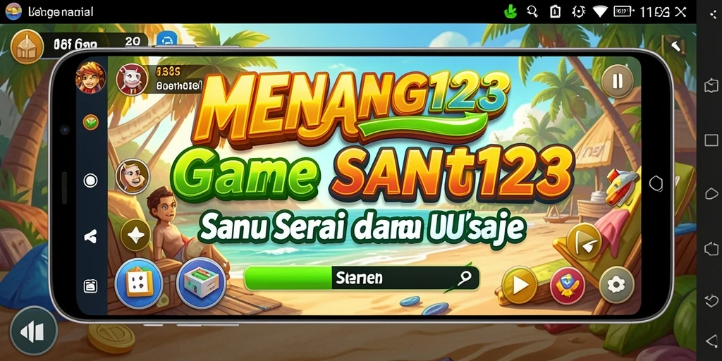 Tampilan gameplay <strong>MENANG123</strong> yang menarik dan penuh warna.