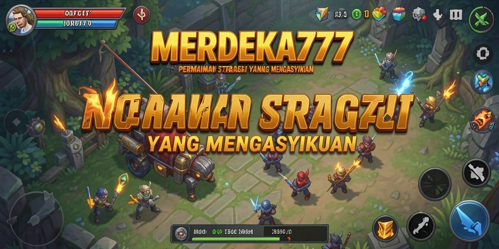 Tangkapan layar gameplay dari <strong>MERDEKA777</strong> yang menunjukkan pertempuran strategis.