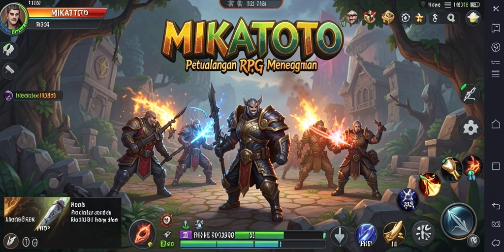 Gameplay RPG MIKATOTO yang menegangkan dan mendebarkan