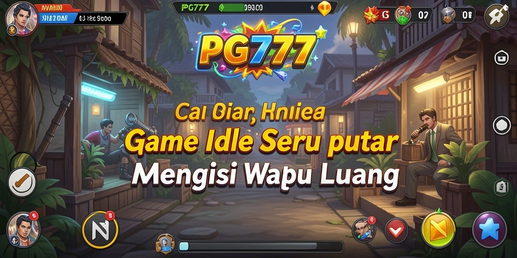 Screenshot PG777 menampilkan gameplay Idle yang seru dan menarik.