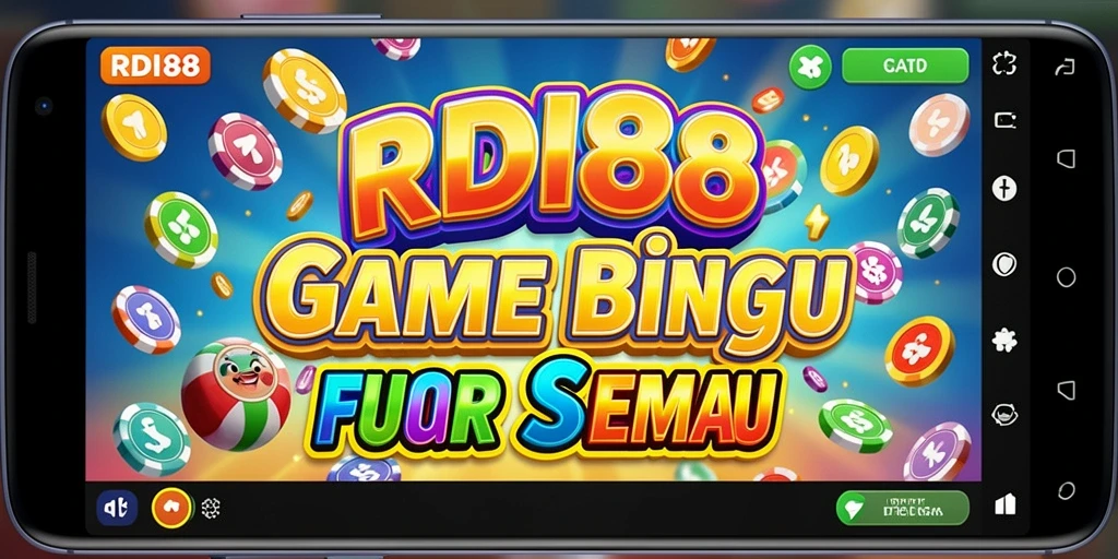 Screenshot RDI88 menampilkan gameplay Bingo yang seru dan interaktif.