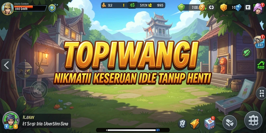 Screenshot gameplay TOPIWANGI menampilkan pengalaman bermain yang menarik.