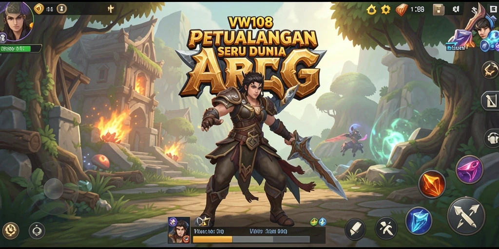 Tampilan gameplay ARPG yang mendebarkan dalam VW108.