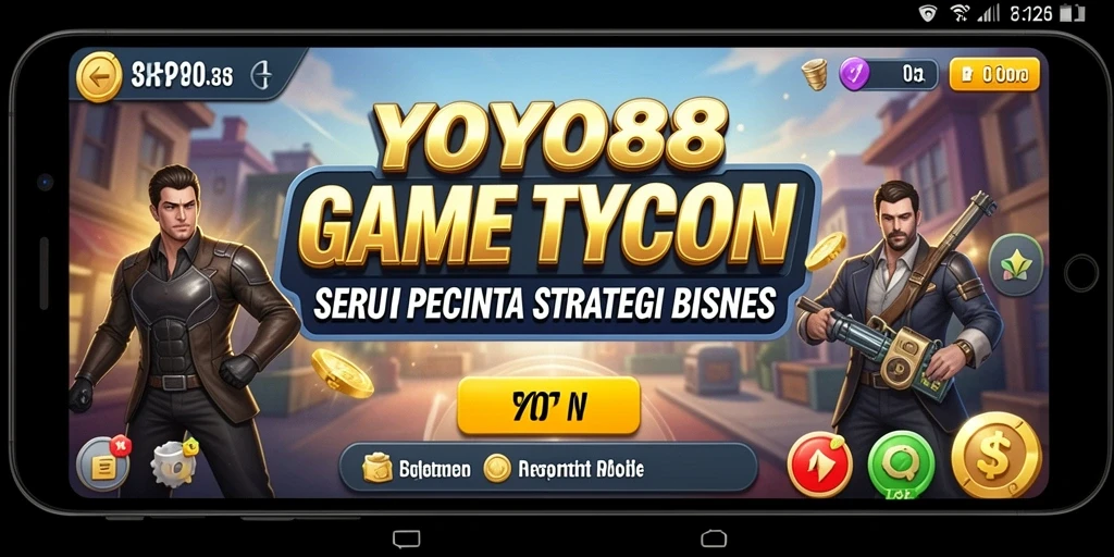 Tampilan gameplay YOYO88 yang penuh strategi Tycoon.